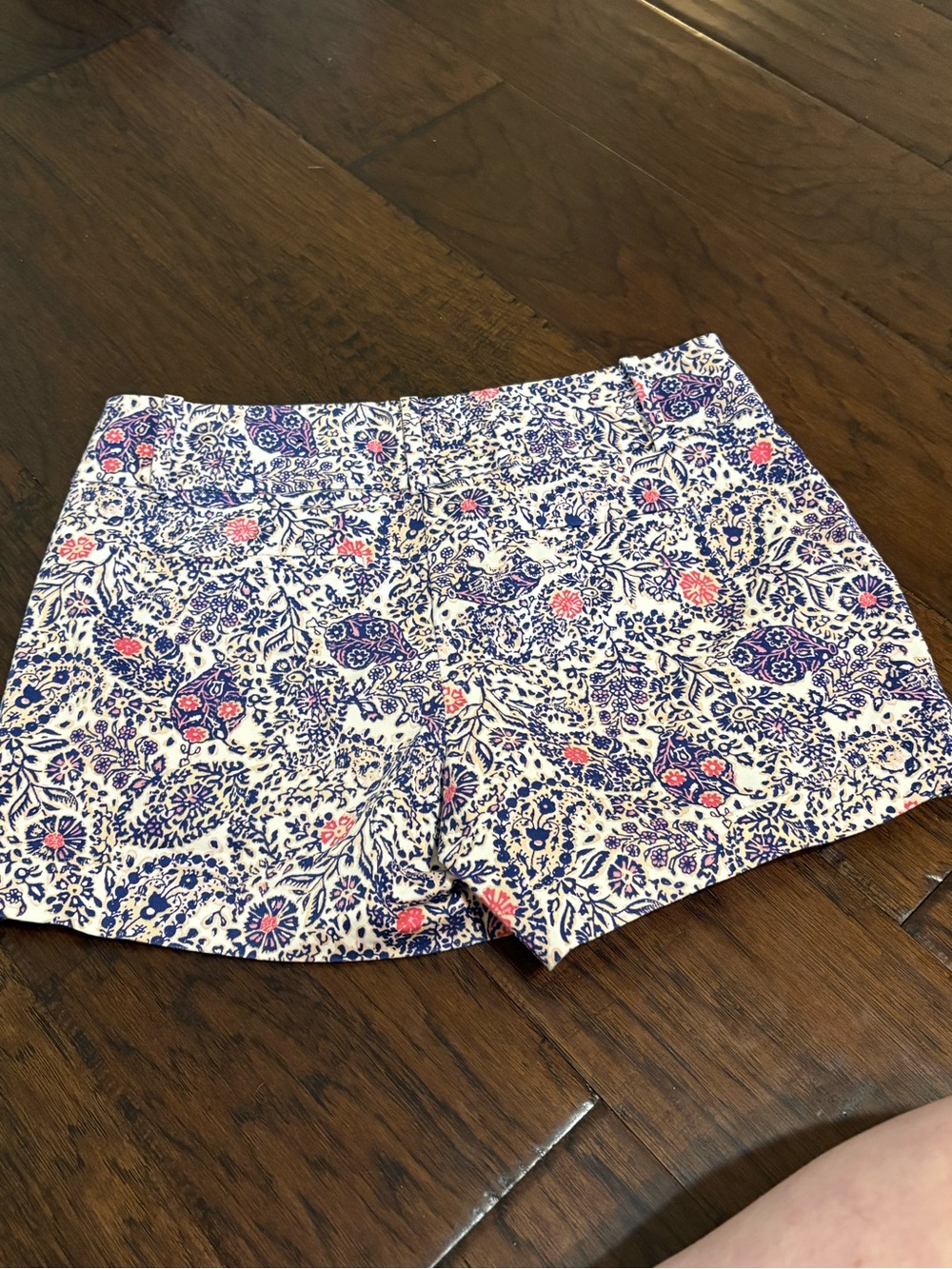 Ann Taylor LOFT floral paisley shorts size 6 - Picture 4 of 5
